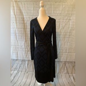 Ann Taylor Jersey Wrap Dress Size 6
